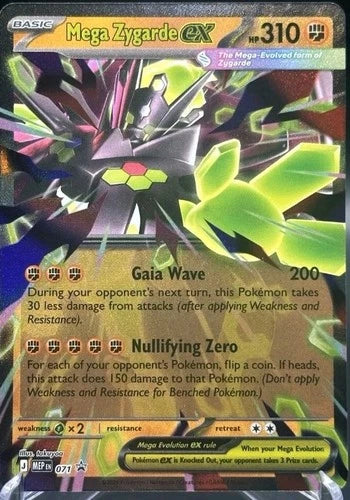 Mega Zygarde EX - Promo - MEP 071