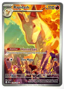 Rapidash 189/182 - Illustration Rare