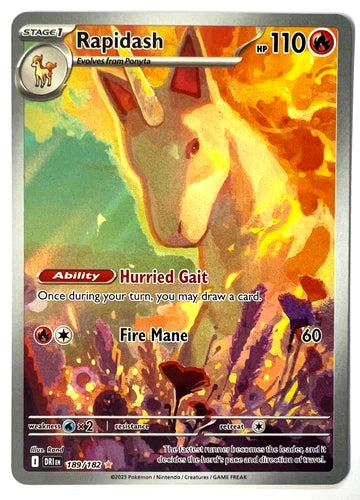 Rapidash 189/182 - Illustration Rare