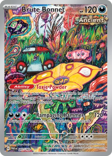 Brute Bonnet 207/182 - Paradox Rift - Pokémon