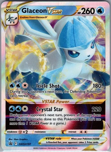 Glaceon VSTAR - SWSH197 Promo Sword and Shield Promos