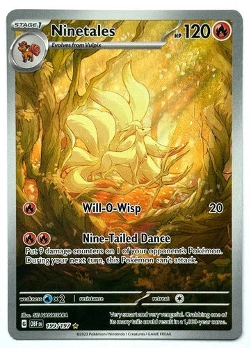 Ninetales - 199/197 - Illustration Rare