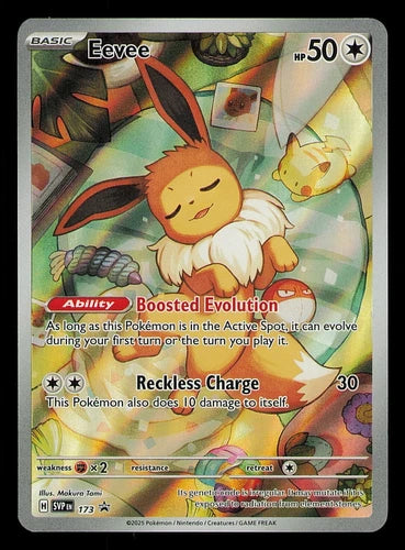 Eevee IR SVP173 Prismatic Evolutions ETB Promo