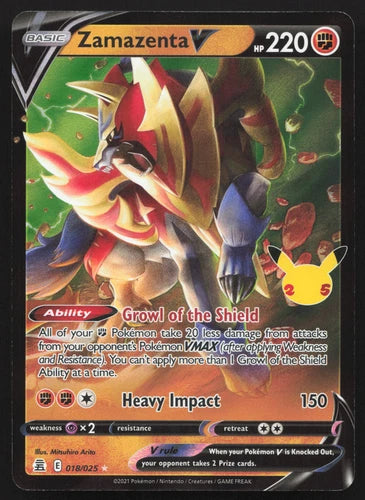 Zamazenta V - 018/025 - Ultra Rare