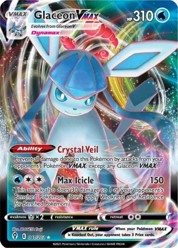 Glaceon VMAX - 041/203 - Sword & Shield: Evolving Skies