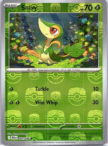 Snivy - Master Ball - 001/086 (T)