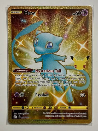Mew - 025/025 - Secret Rare (Celebrations)