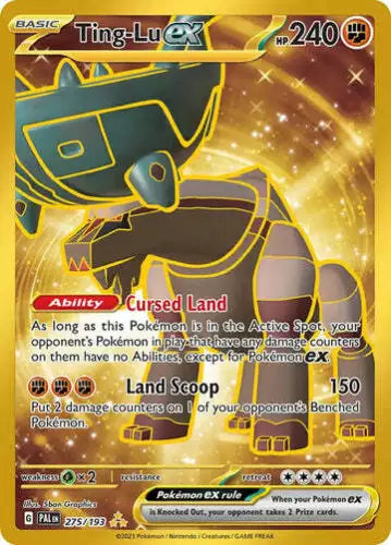 Ting-Lu EX Scarlet & Violet - Paldea Evolved 275/193 Holo Hyper Rare