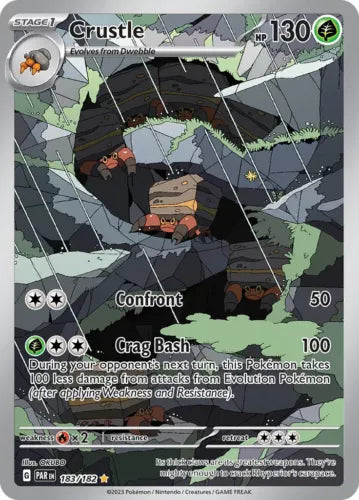 Crustle 183/182 Paradox Rift Illustration Rare