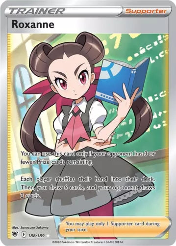 Roxanne - Astral Radiance 188/189 - Holo Full Art Trainer