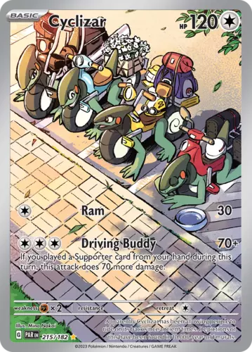Cyclizar Paradox Rift 215/182 Holo Illustration Rare