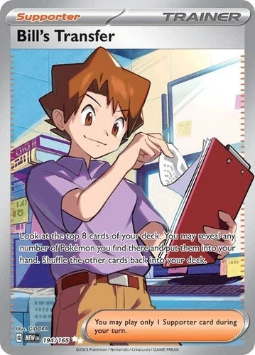 Bill's Transfer 194/165 - Pokemon TCG - Scarlet & Violet 151 - Holo Ultra Rare