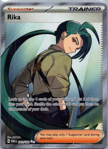 Rika 241/182 - Paradox Rift - Pokemon Card TCG