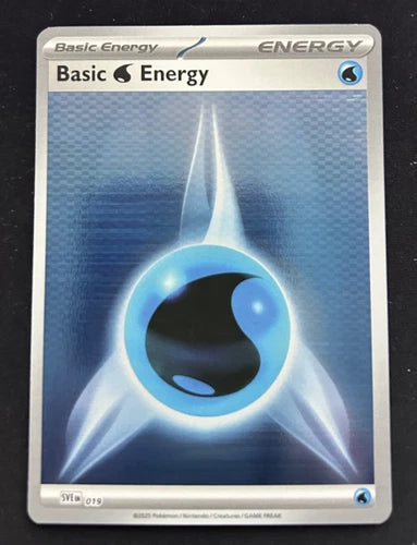 Basic Water Energy - 019 SVE: Scarlet & Violet Energies Common 019 Holo