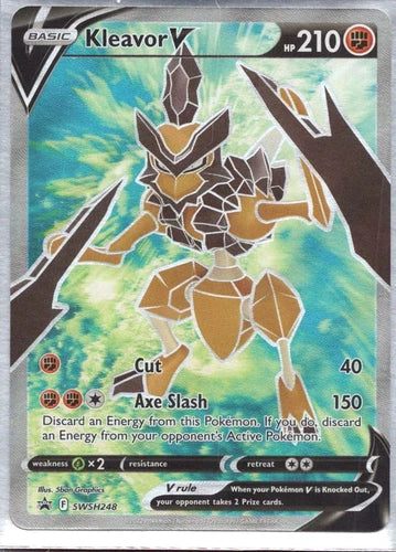 Kleavor V #SWSH248 | Full Art Promo