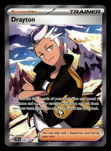 Drayton 232/191 Ultra Rare Surging Sparks