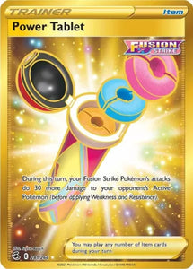 Power Tablet 281/264 Gold Secret Holo Rare - Fusion Strike