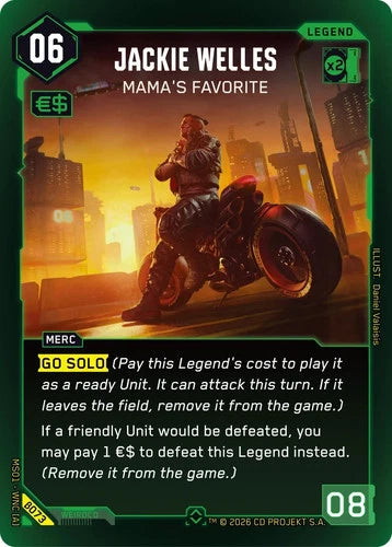 Jackie Welles Mama's Favorite - Beta Rare Foil - B073