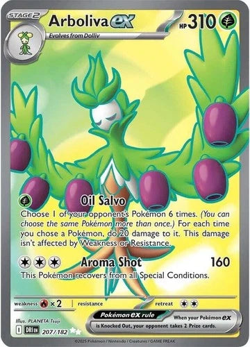 Arboliva EX - Ultra Rare - 207/182