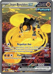 Iron Boulder EX 207/162 Special Illustration Rare Temporal Forces