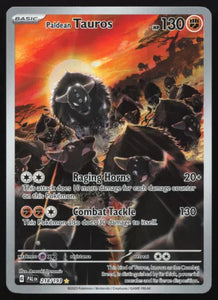 Paldean Tauros - 218/193 - Illustration Rare - Paldea Evolved