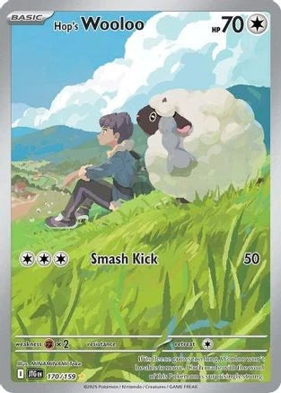 Hop's Wooloo Pokemon • Illustration Rare • 170/159