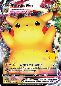Pikachu Vmax SWSH062 SWSH Black Star Promo