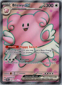 BLISSEY EX 201/167 - Full Art - Twilight Masquerade