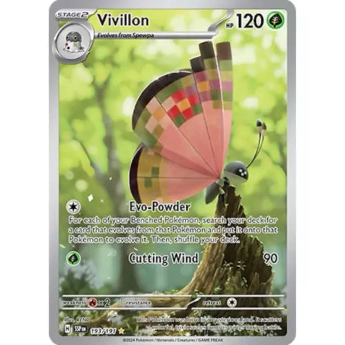 Vivillon - 193/191 - Illustration Rare - Surging Sparks