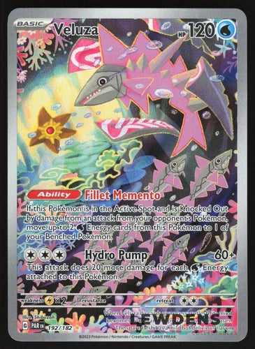 Pokemon TCG Veluza 192/182 Paradox Rift