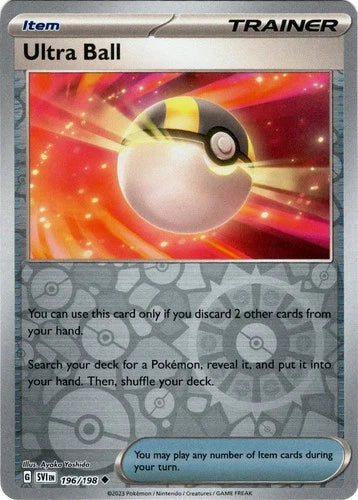 Ultra Ball Reverse Holo Uncommon 196/198
