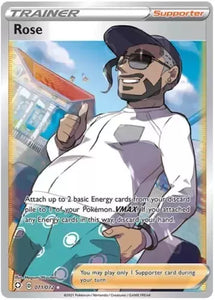 Rose 071/072 SWSH Shining Fates Full Art Trainer Ultra Rare