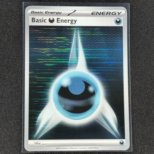 Basic Darkness Energy - 023 SVE: Scarlet & Violet Energies Common 023 Holo