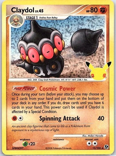 Claydol 15/106 Celebrations: Classic Collection