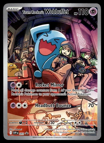 Team Rocket’s Wobbuffet - SVP 203 - Black Star Promo
