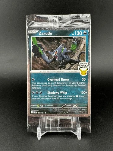 Zarude (What's Your Favorite Stamp) 056/084 (Sealed)