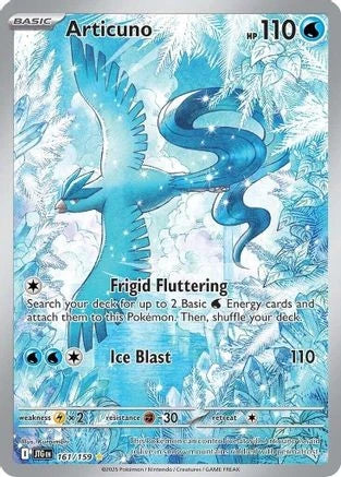 Articuno 161/159 Journey Together Illustration Rare