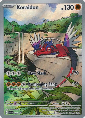 Koraidon - SVP014 - Illustration Rare Sealed Promo