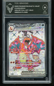 Charizard Ex 215/197 Obsidian Flames TCG 9 Mint Card