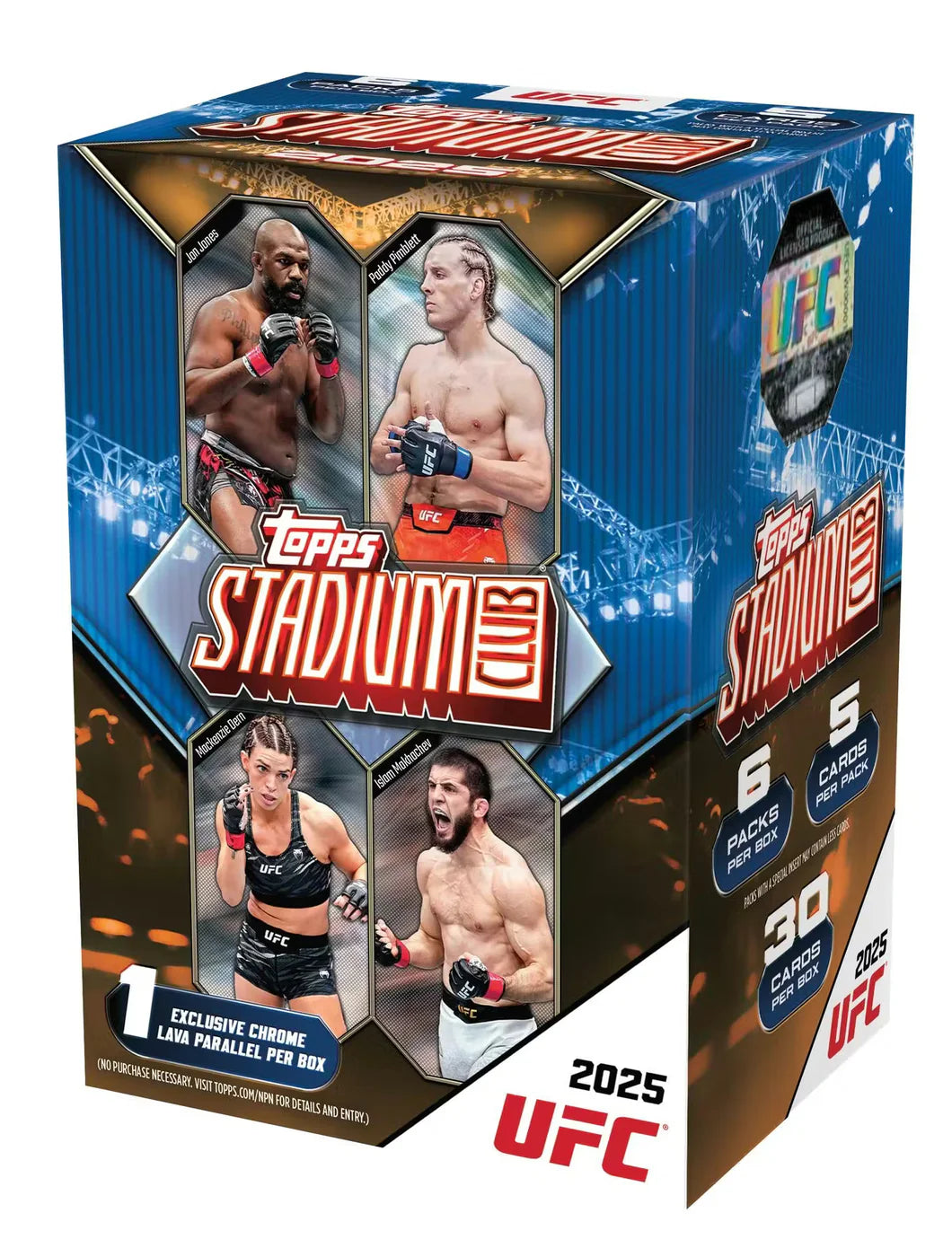 2025 Topps UFC Stadium Club Blaster Value Box