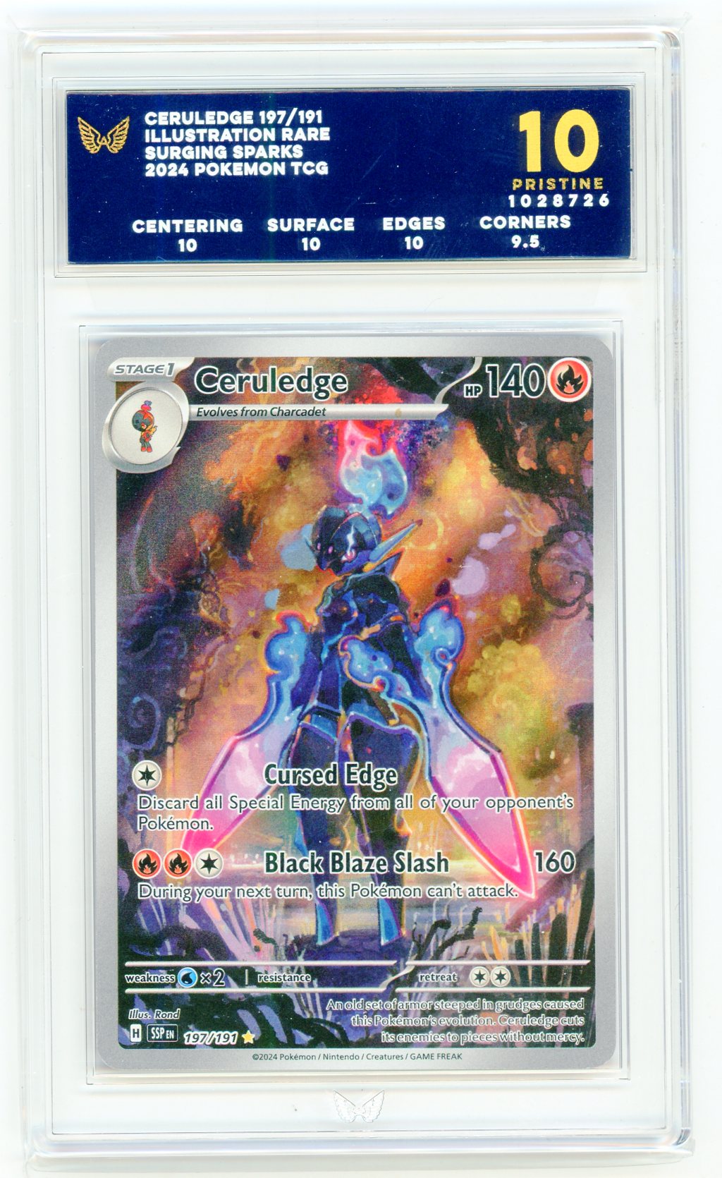 Ceruledge - Illustration Rare - ARK 10