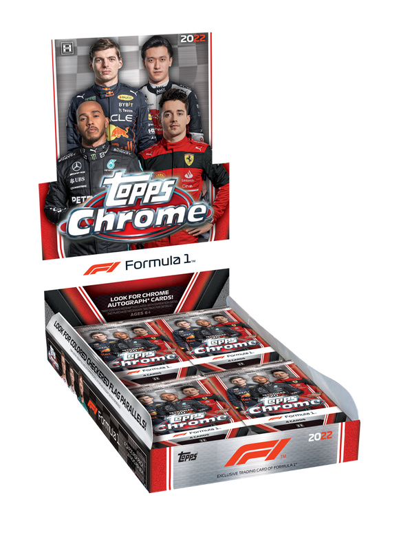 TOPPS 2022 Formula 1 Chrome Hobby Box