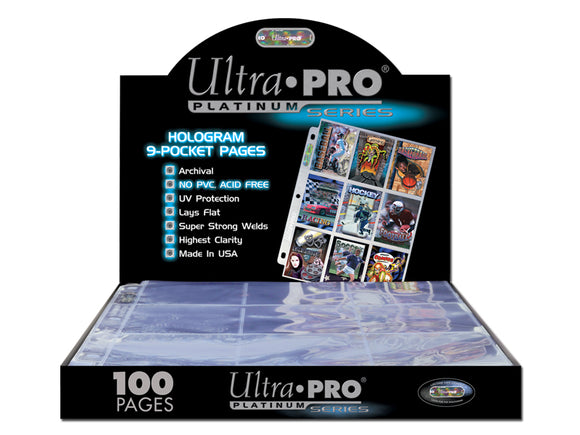 ULTRA PRO Page Box - 9-Pocket (100 Sleeves)