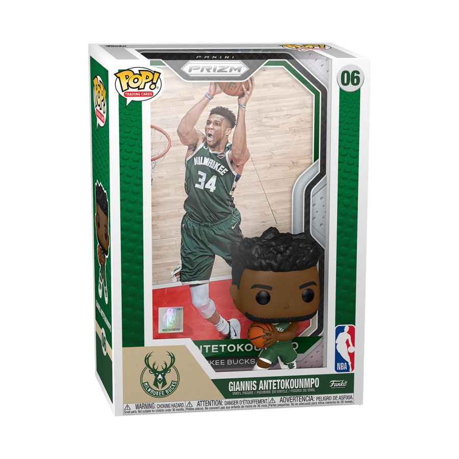 NBA - Giannis Antetokounmpo Pop! Prizm Trading Card