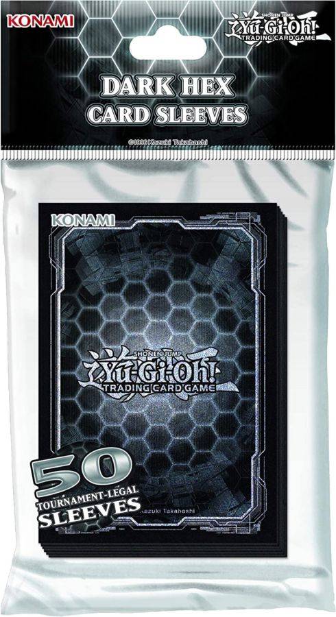 Yu-Gi-Oh! - Dark Hex Card Sleeves 50ct