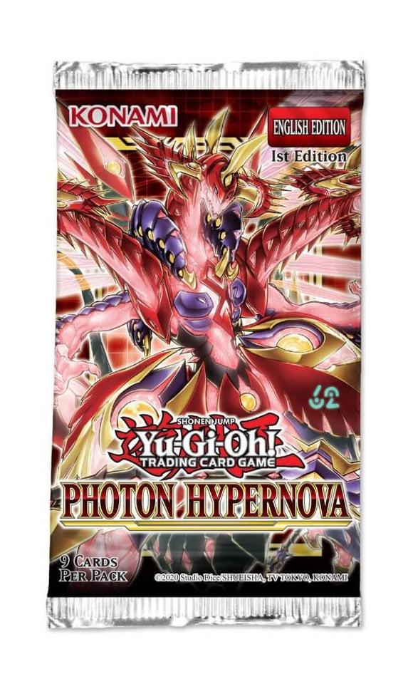 YU-GI-OH! TCG Photon Hypernova - 9 x card Blister
