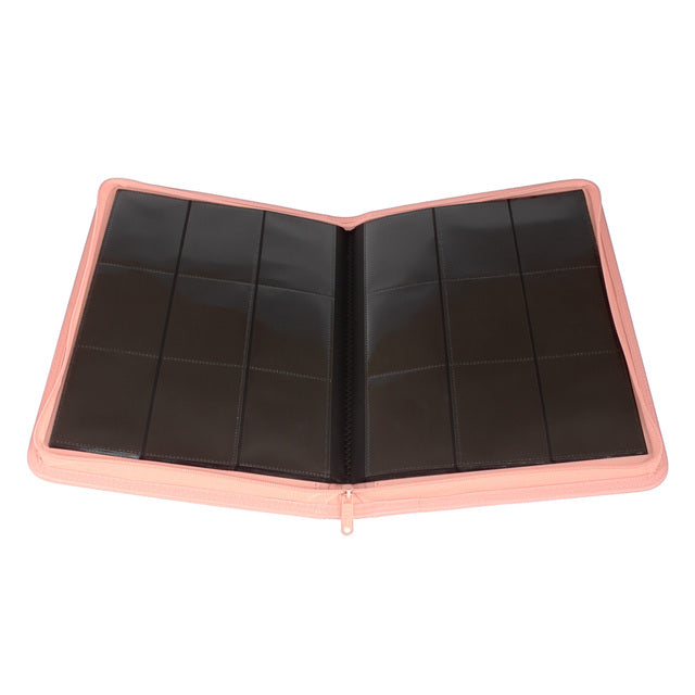 Collector's Series 9 Pocket Zip Trading Card Binder – Various Colours