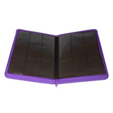 Collector's Series 9 Pocket Zip Trading Card Binder – Various Colours