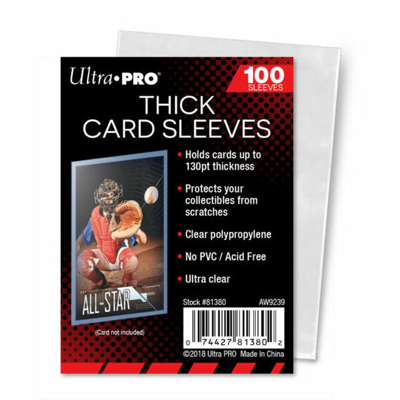ULTRA PRO Card Sleeves - Thick Card Sleeves 130pt