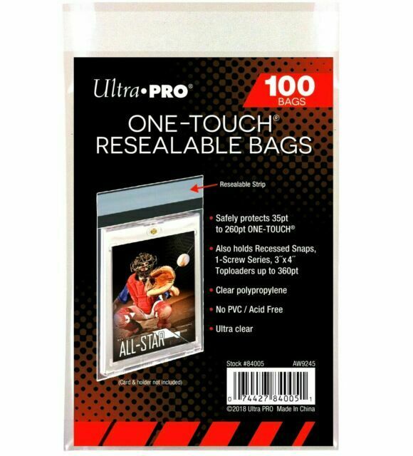 ONE-TOUCH Resealable Bag (100 per pack)